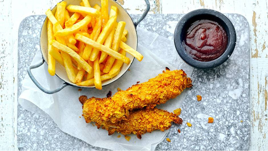 Chicken Tenders with Fries