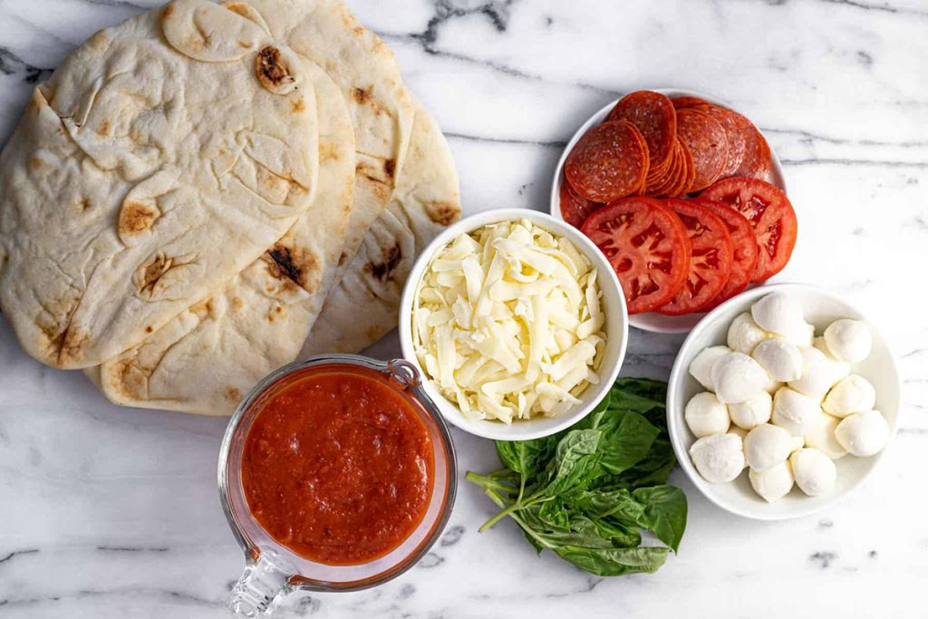 Naan Pizza Ingredients