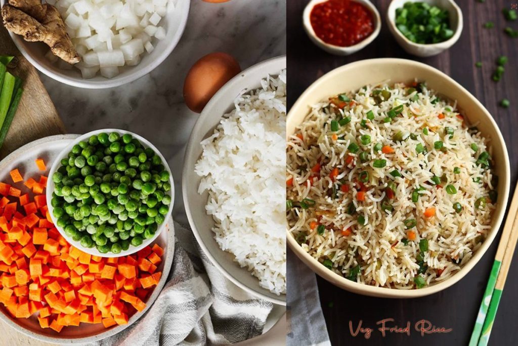 Veg Fried Rice In Ocean City