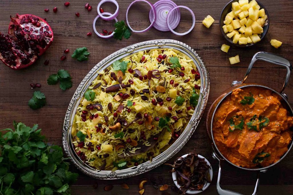 Kashmiri Pulao Ingredients