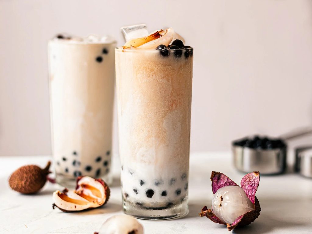 Lychee Bubble Tea In Ocean City