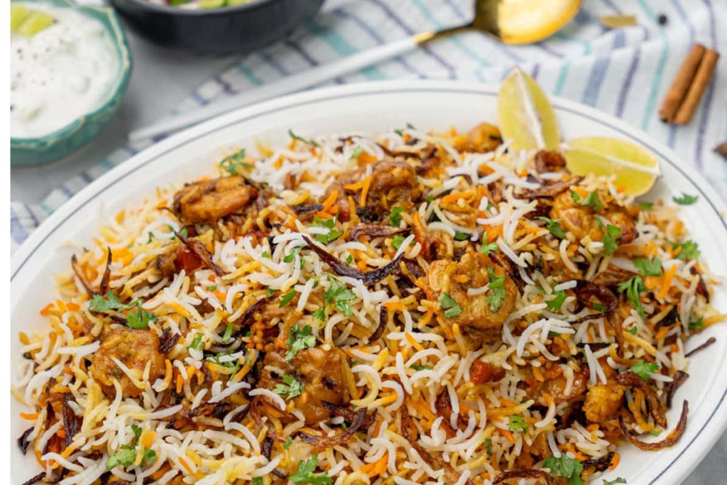 Shrimp Biriyani