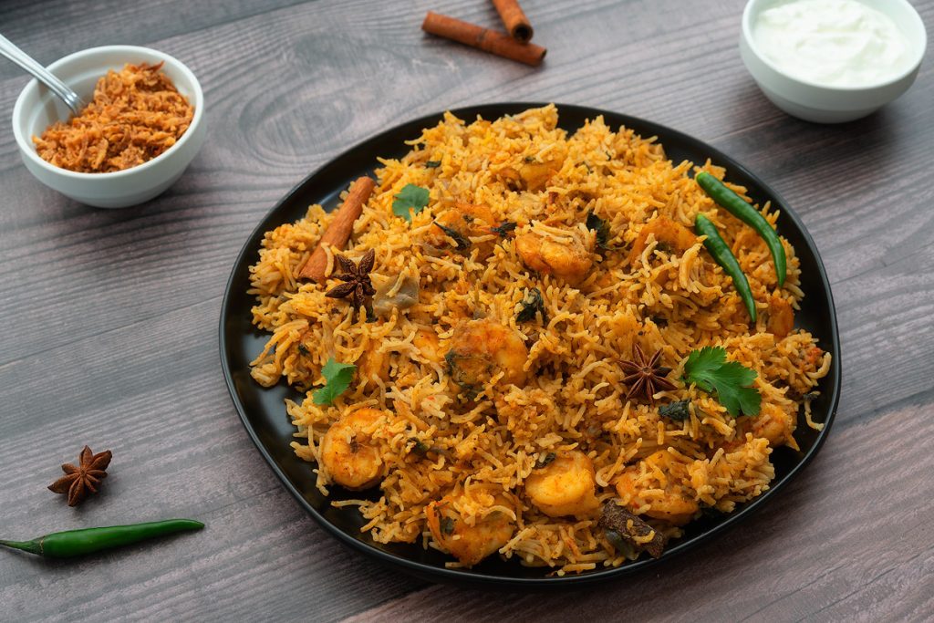 Shrimp Biriyani In Ocean City