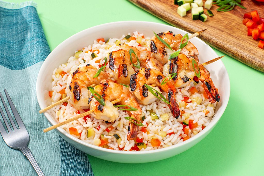 Shrimp Over Rice In Ocean City