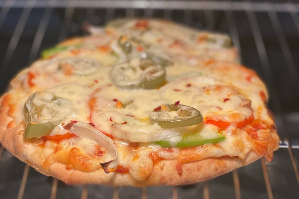 Veggie Pizza Naan